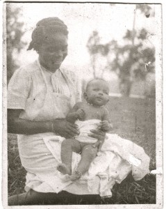 Catana with her birth mother